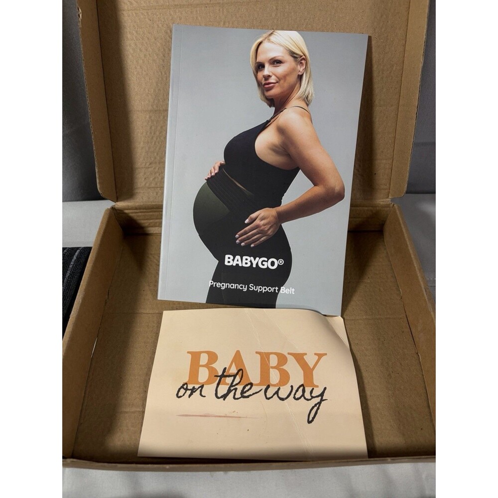 BABYGO Pregnancy Support Belt Maternity Band Immediate Relief Comfort XXXL-Black
